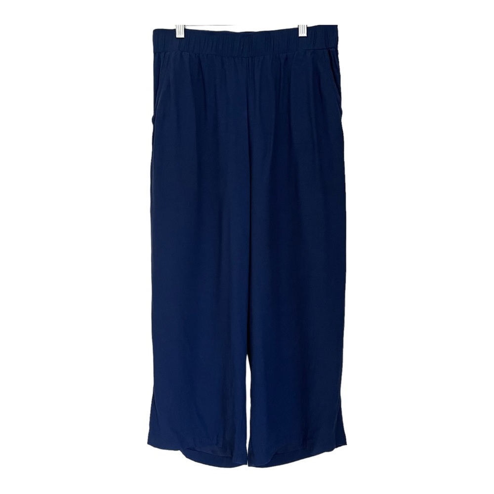 Johnny Was Navy Ankle Pants - Picture 10 of 11